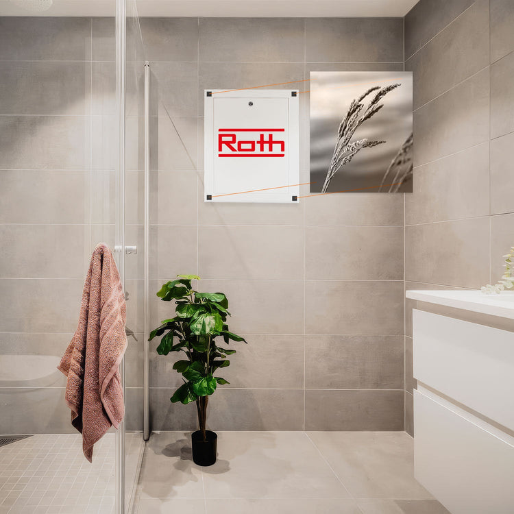 Bildepanel 850x600mm - Roth